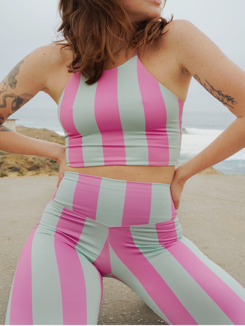 the striped leggings - Dupla